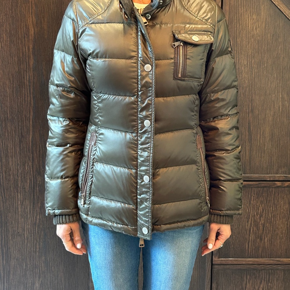 Handstich Short down jacket